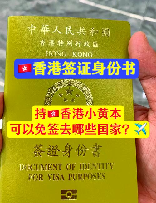 香港簽證身份書是護照嗎
