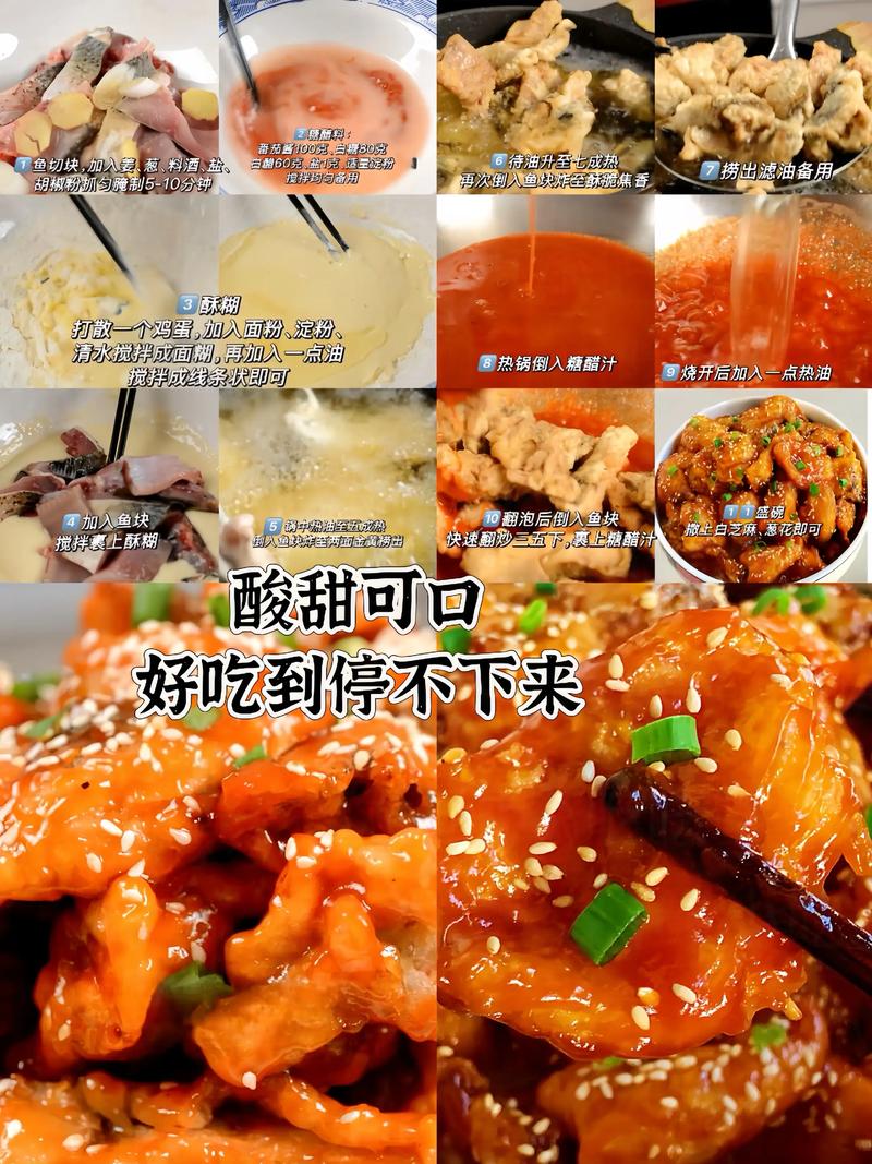 糖醋魚塊作法