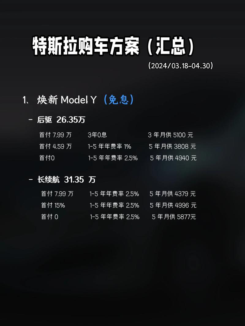 特斯拉月付多少?一次搞懂所有購車方案與隱藏成本! 3 特斯拉月付多少