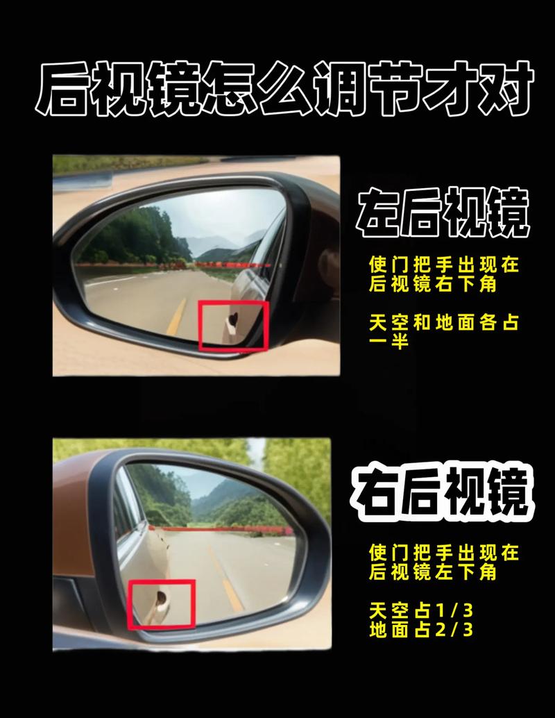 汽車怎麼打開後照鏡?從手動調整到電動折疊,完整攻略 1 汽車怎麼打開後照鏡