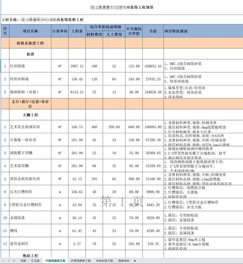 室內設計一張圖多少錢