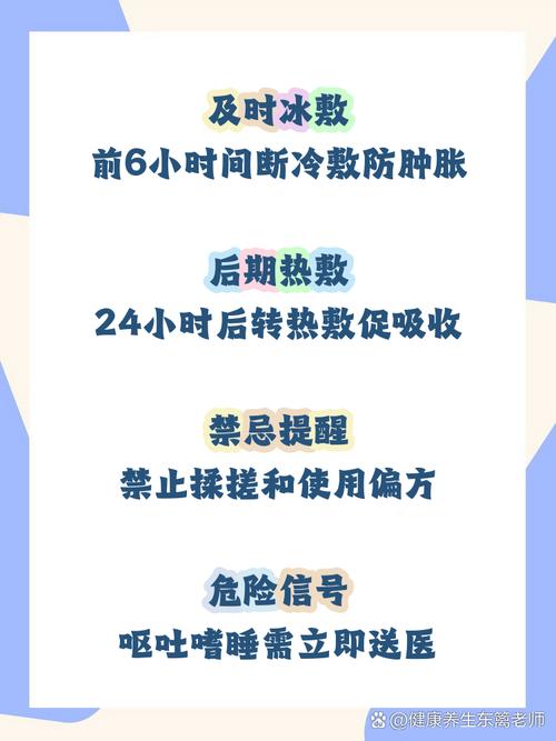 頭撞到冰敷多久