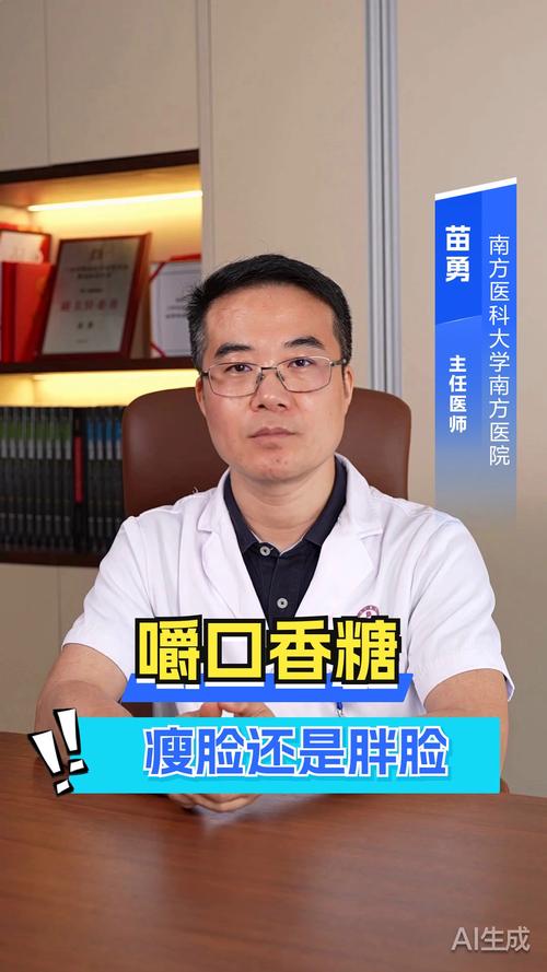 咬口香糖會瘦臉嗎