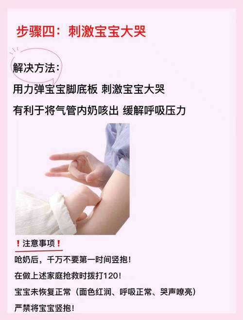 寶寶喝奶嗆到怎麼辦