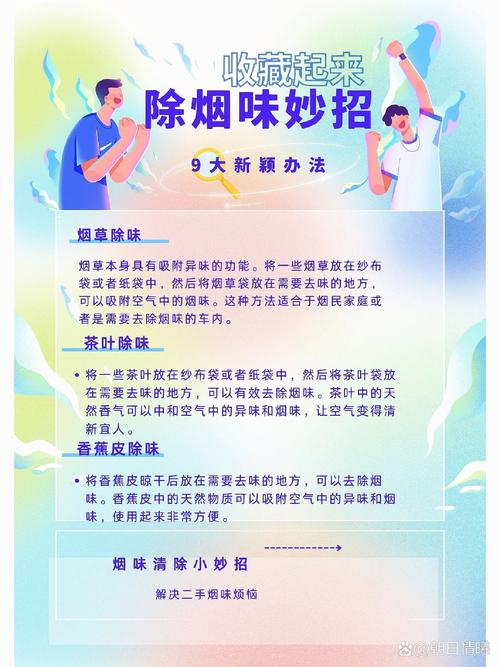 房間如何消除煙味