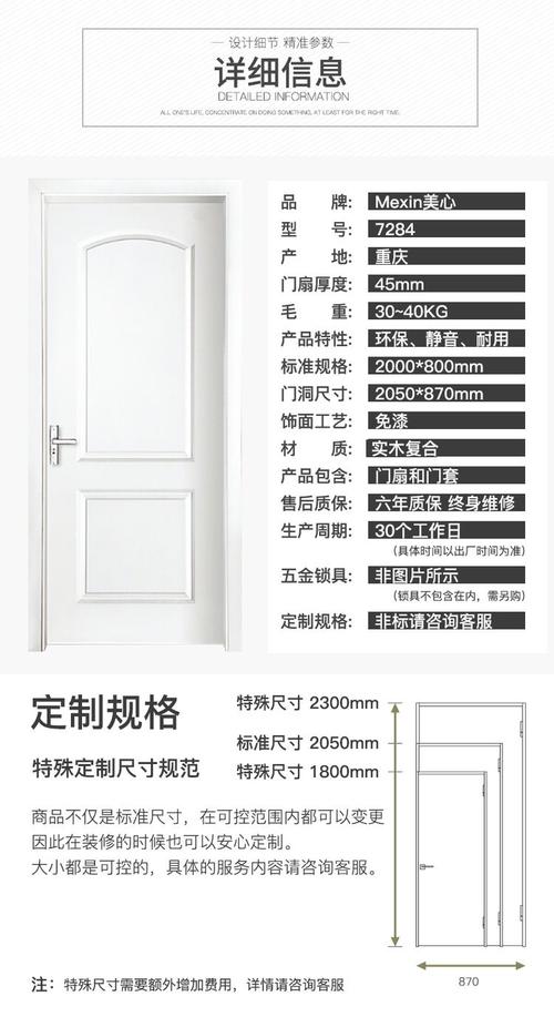 一般房間門的寬度是多少
