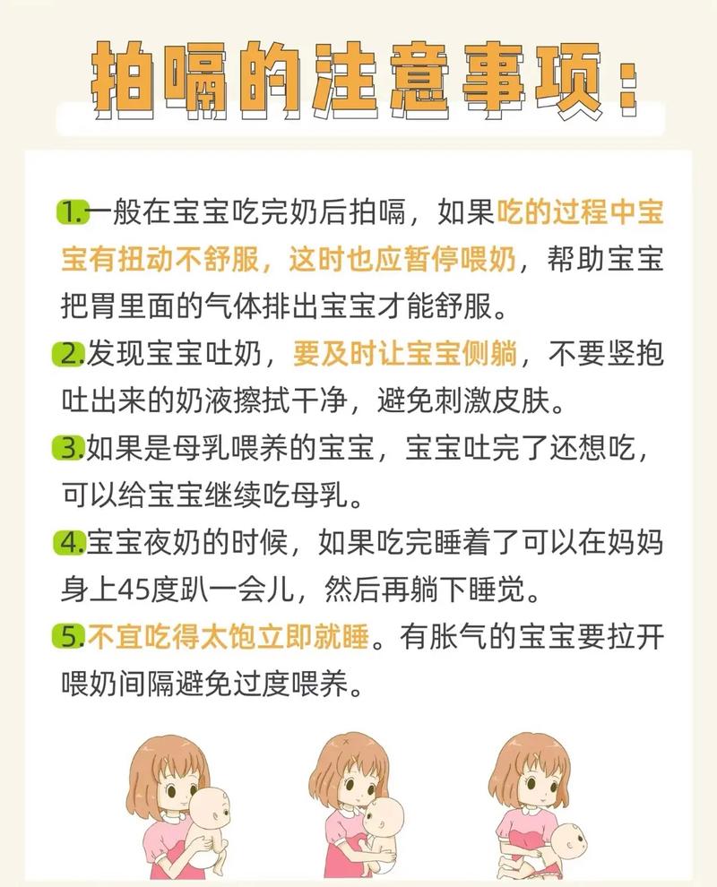 寶寶幾個月不需要拍嗝