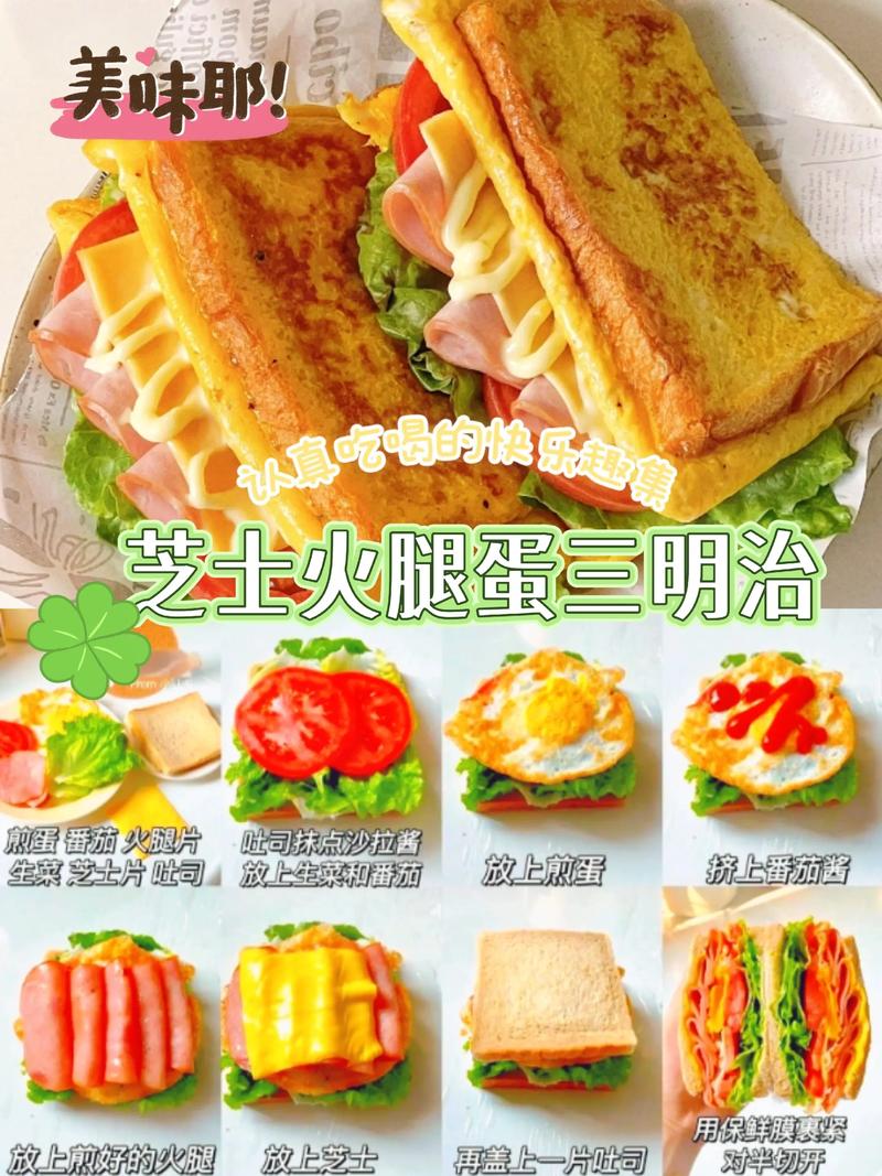 火腿可以做什麼早餐?經典到創意,一日元氣滿滿的美味解答! 3 火腿可以做什麼早餐